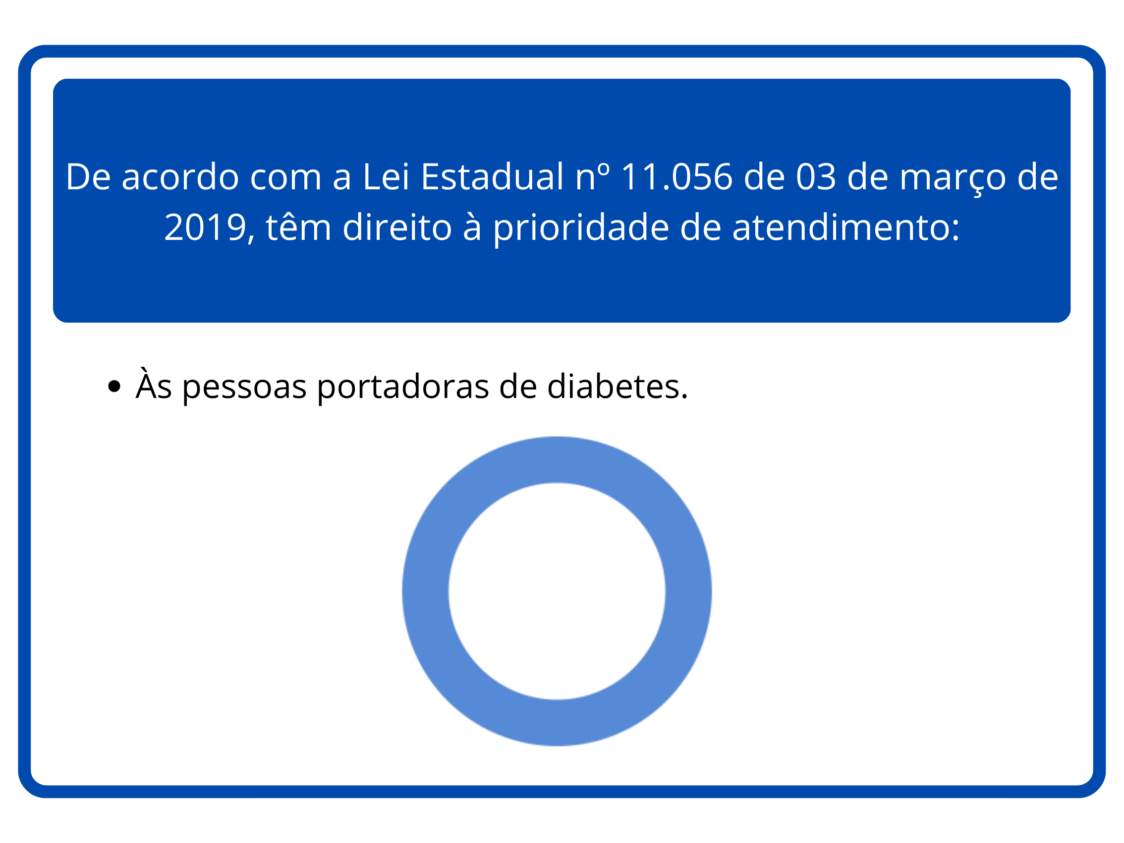 Placa de Atendimento Preferencial no Maranhão - Sinalização oficial com símbolos e texto indicando prioridade para idosos, gestantes, pessoas com deficiência e pessoas com crianças de colo